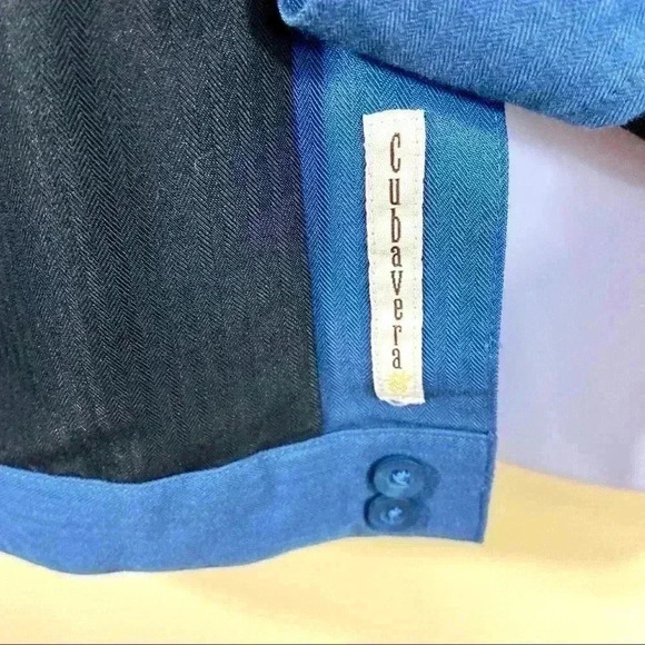 Vintage CUBAVERA Short Sleeve Panel Button-Front Traditional Shirt Size L - Picture 4 of 8